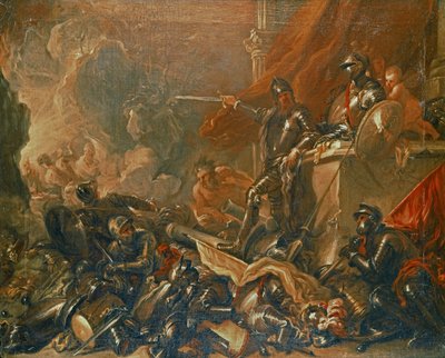 La fucina di Vulcano da Luca Giordano